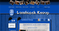 Desktop Screenshot of lambieckknoup.nl